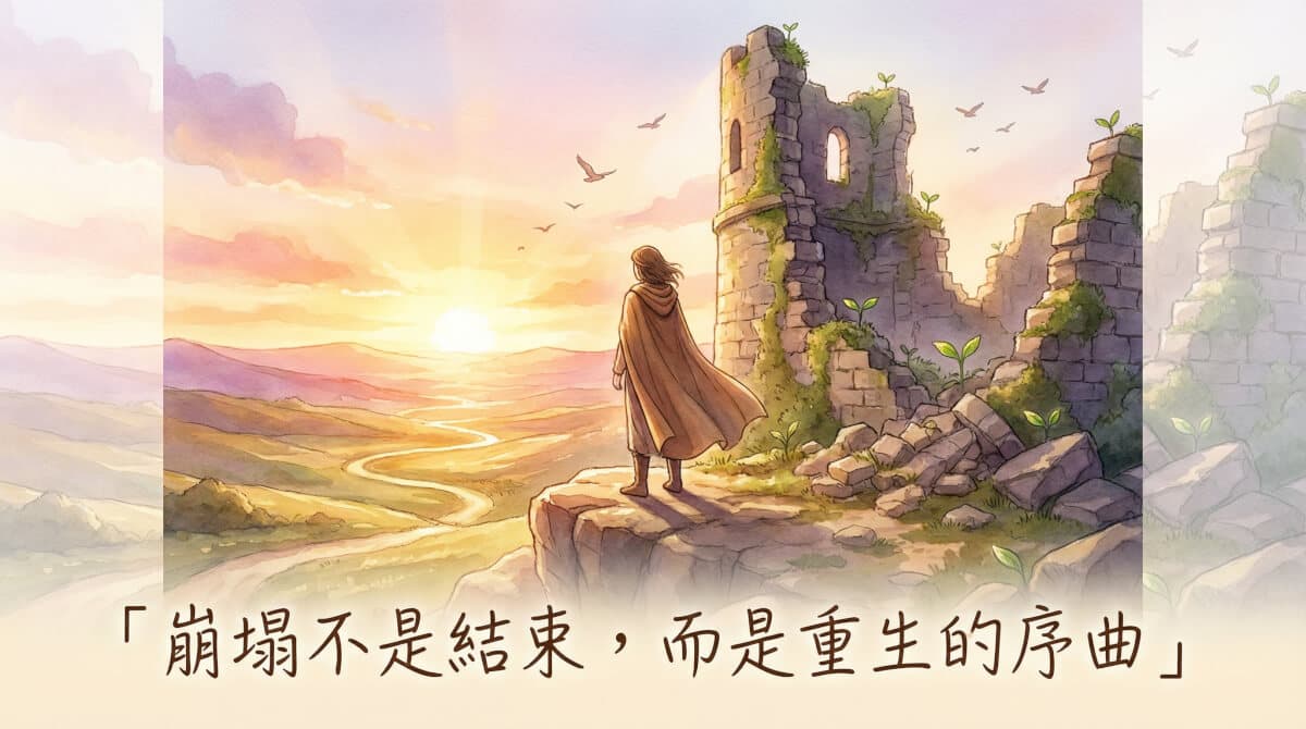 高塔牌結語配圖 - 崩塌後的重生