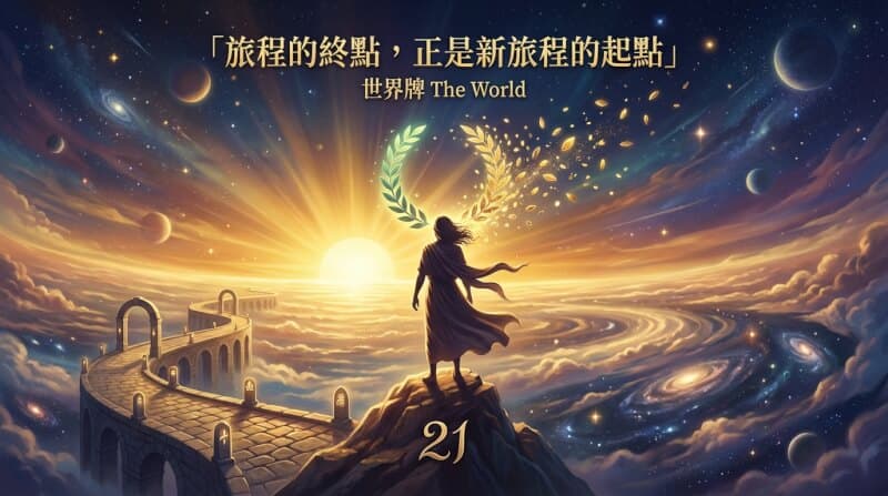 世界牌 - 旅程的圓滿與新生