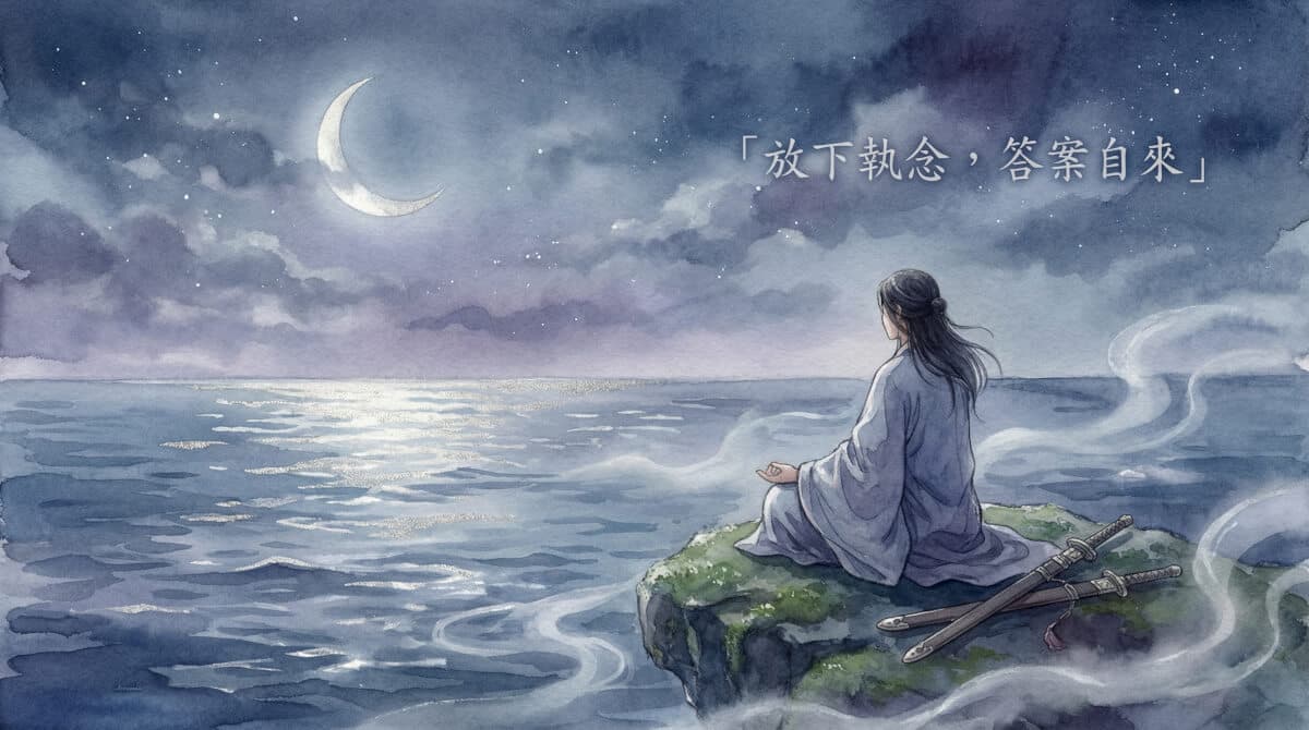 寶劍二冥想指引圖