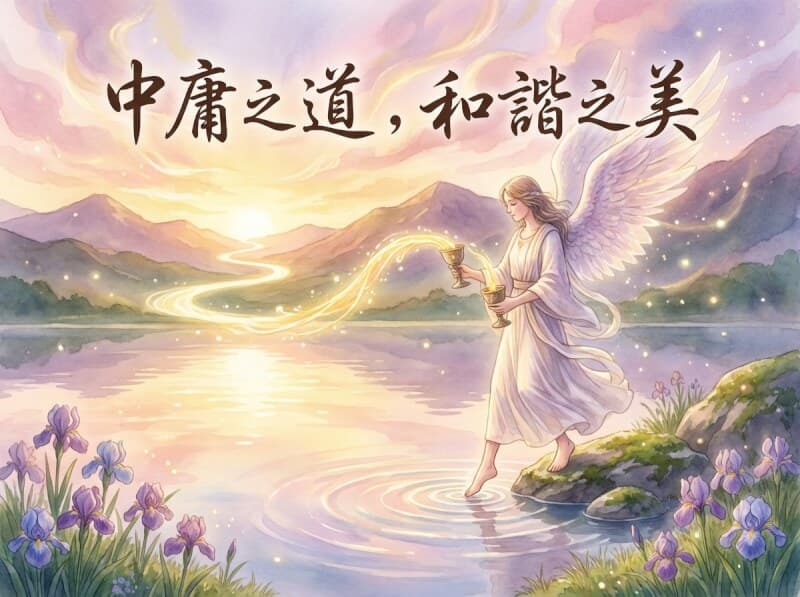 節制牌靈感圖 - 中庸之道,和諧之美