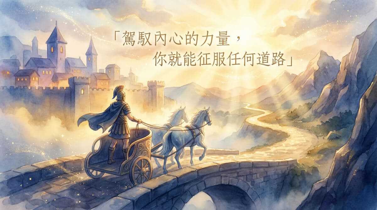 戰車牌寄語:駕馭內心的力量