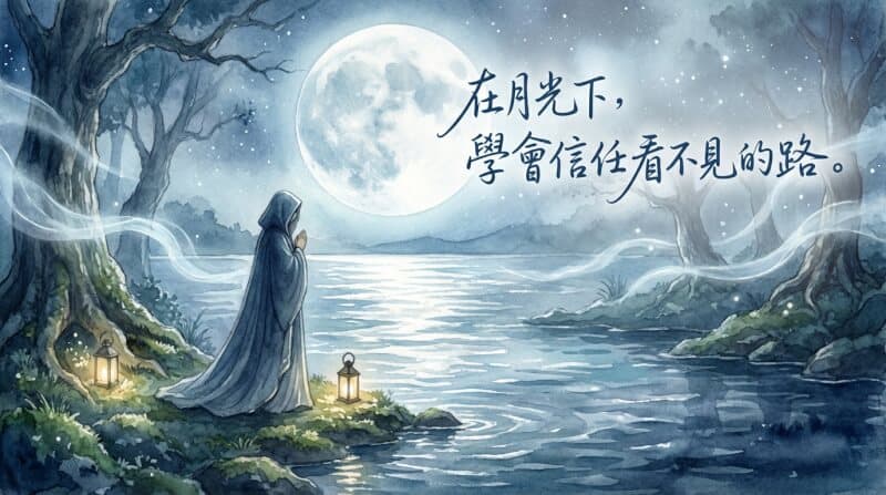 月亮牌 - 在月光下学会信任看不见的路