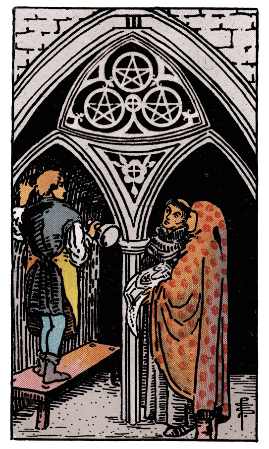 錢幣三 Three of Pentacles