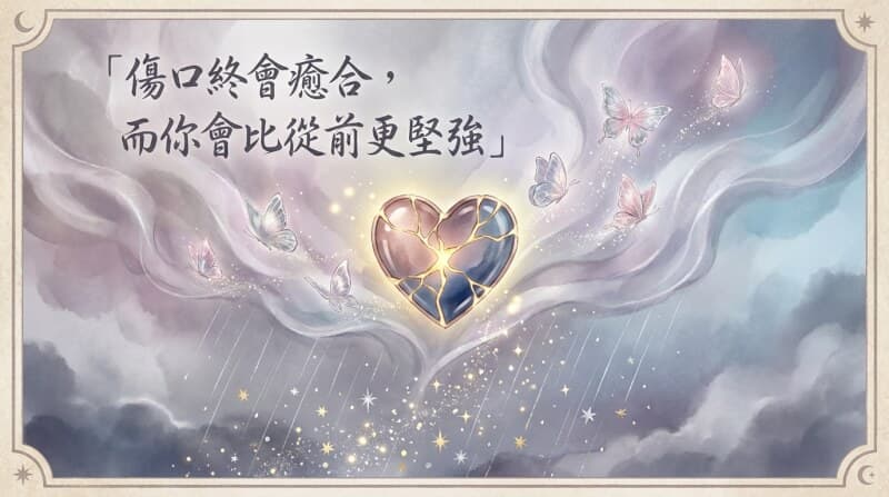 寶劍三療癒與希望