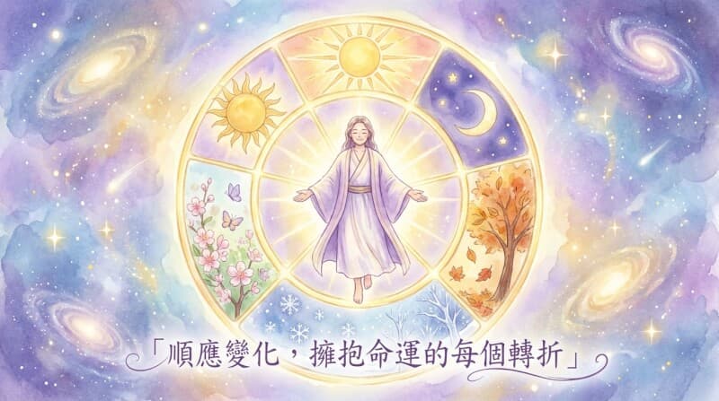 命運之輪啟示:順應變化,擁抱每個轉折